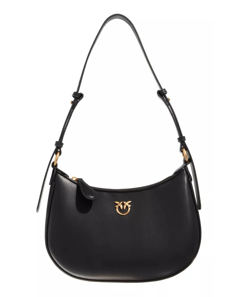 Pinko Pochettes Half Moon Mini Fl schwarz Schwarz