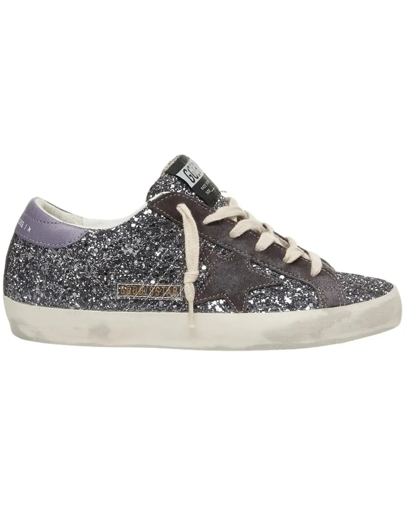 Golden Goose Low-Top Sneaker Glitter Sneakers 'Super-Star' beige Beige