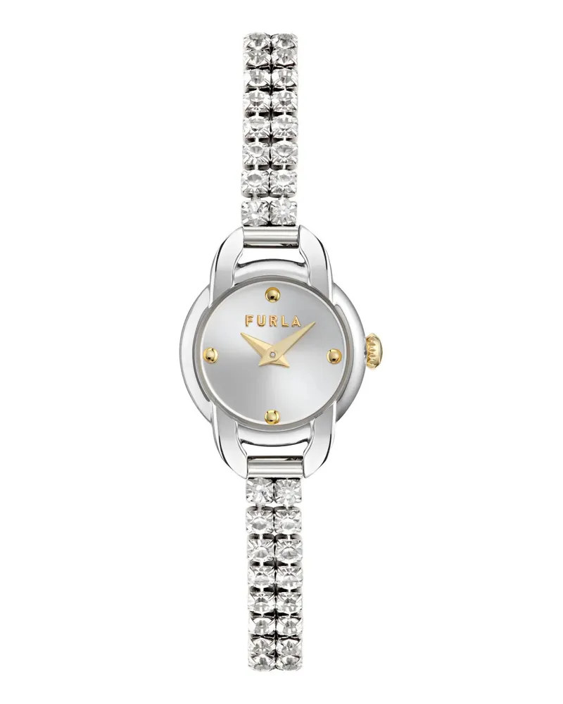 Furla Uhr Quarz-Analoguhr  Mini Shape silver Silber