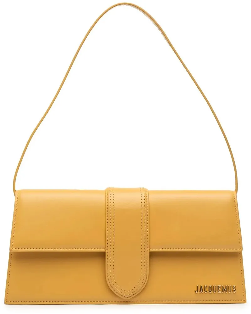 Jacquemus Hobo Bags Leather Le Bambino Long gelb Gelb