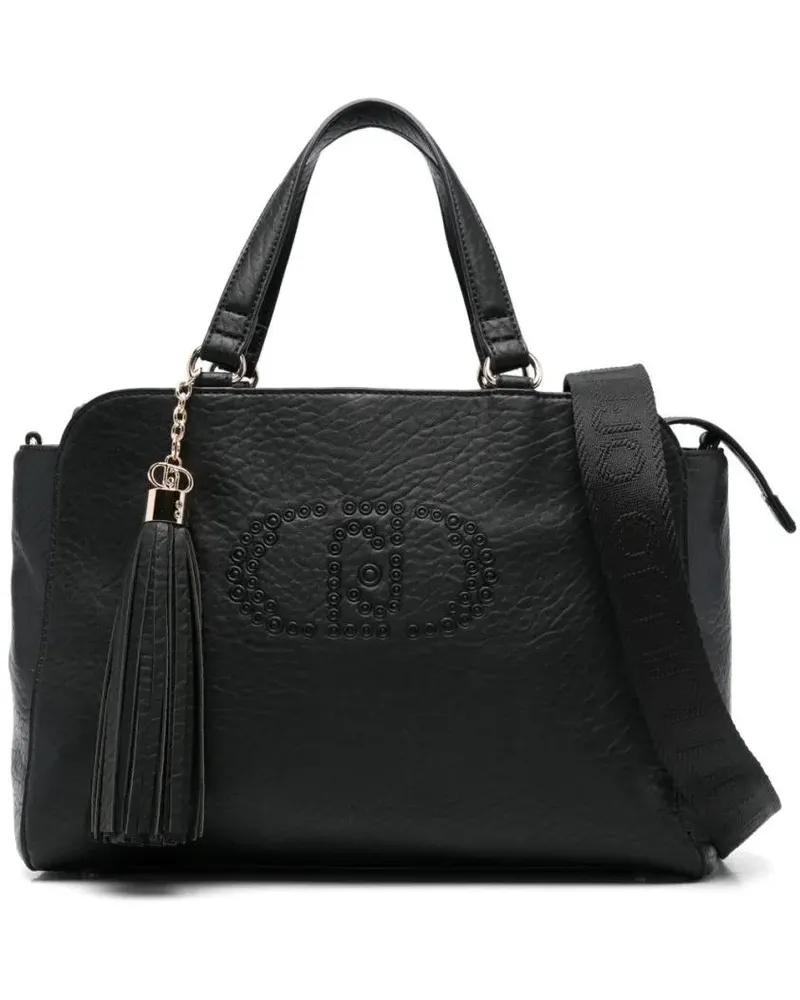 Liu Jo Shopper & Totes Textured Handbag With Dual Handles schwarz Schwarz