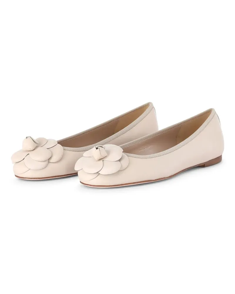 Fabio Rusconi Low-Top Sneaker Ballerinas Camelia aus Leder creme Creme