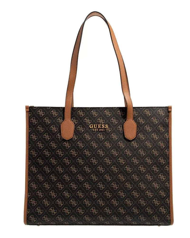 Guess Shopper & Totes Silvana Girlfriend Tote braun Braun