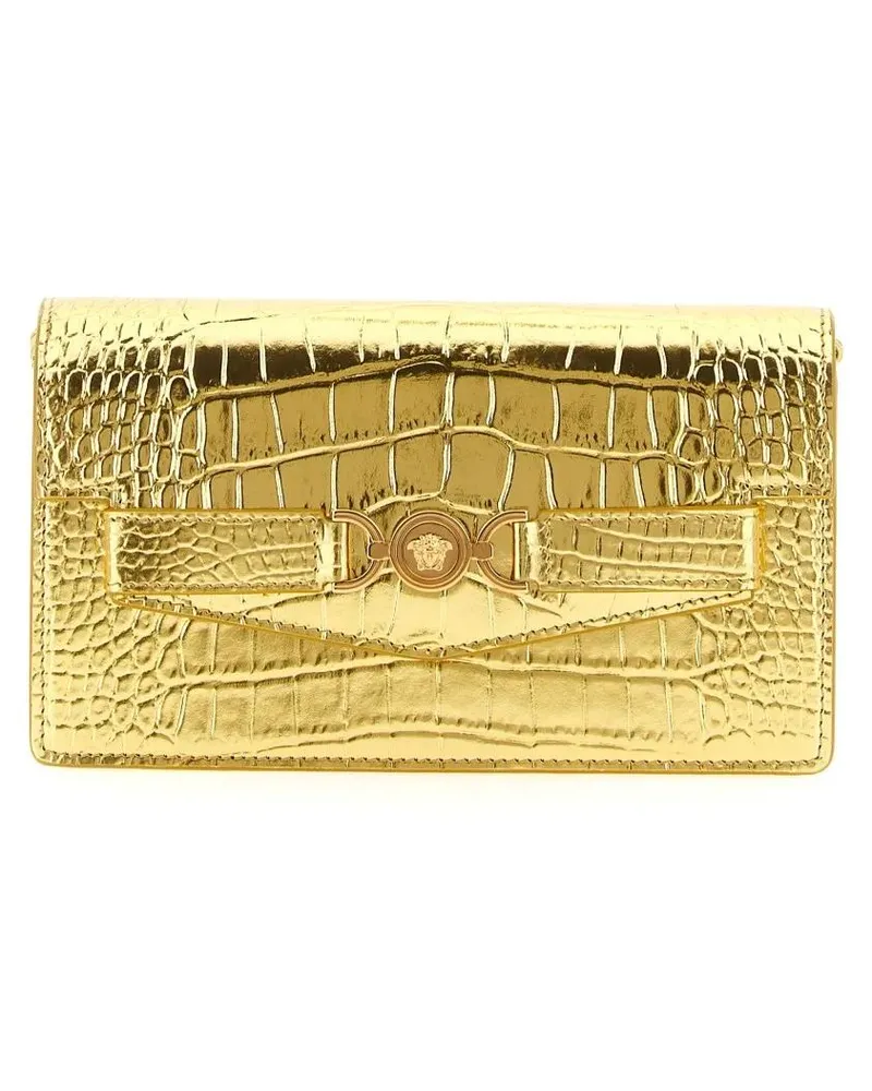 Versace Portemonnaie 'Medusa '95' Wallet On Chain goldfarben 