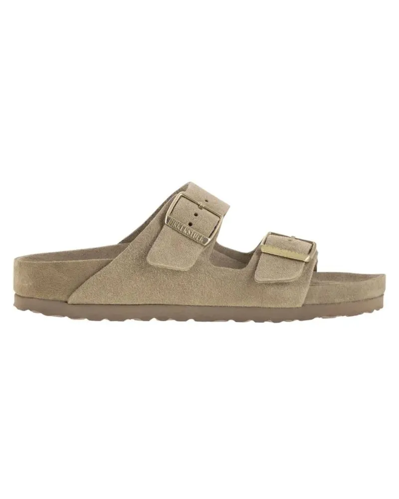 Birkenstock Sandalen Arizona Exquisite - Slipper With Double Buckle grün Grün