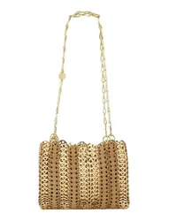 Paco Rabanne Shopper Purse - Leather - Gold 