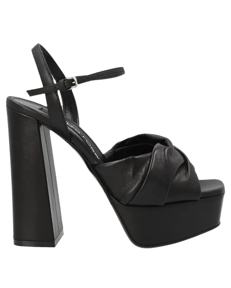 Sergio Rossi Sandalen 'Amber' Sandals schwarz Schwarz