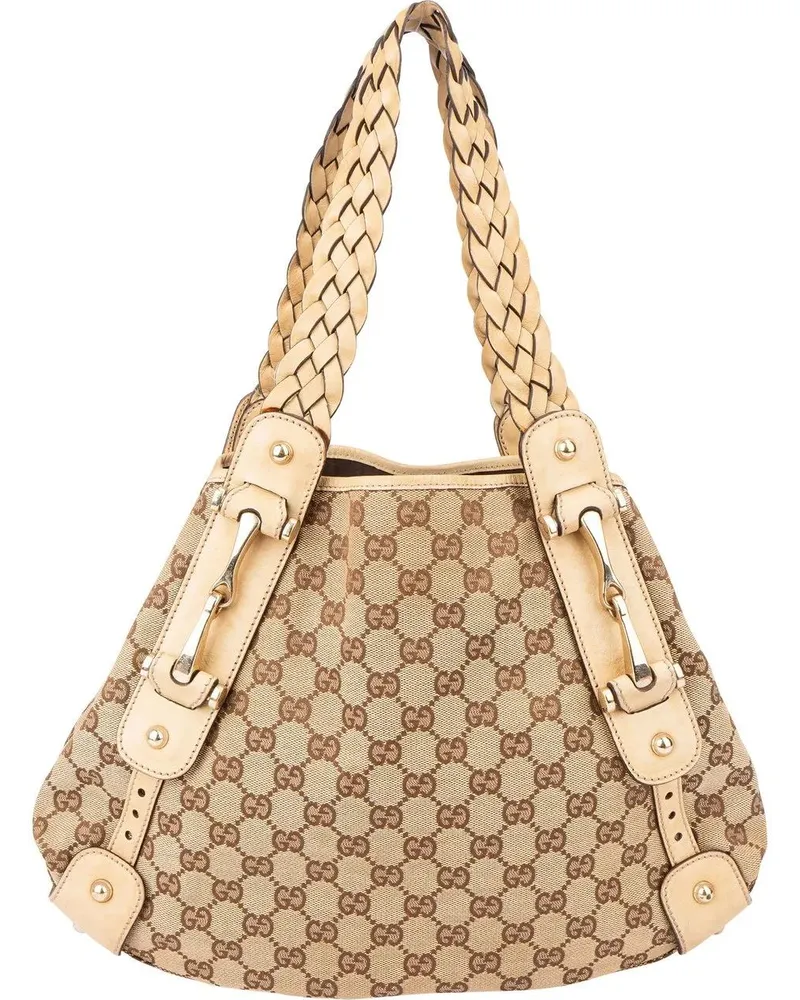 Gucci Crossbody Bags  GG Monogram Pelham Handbag braun Braun