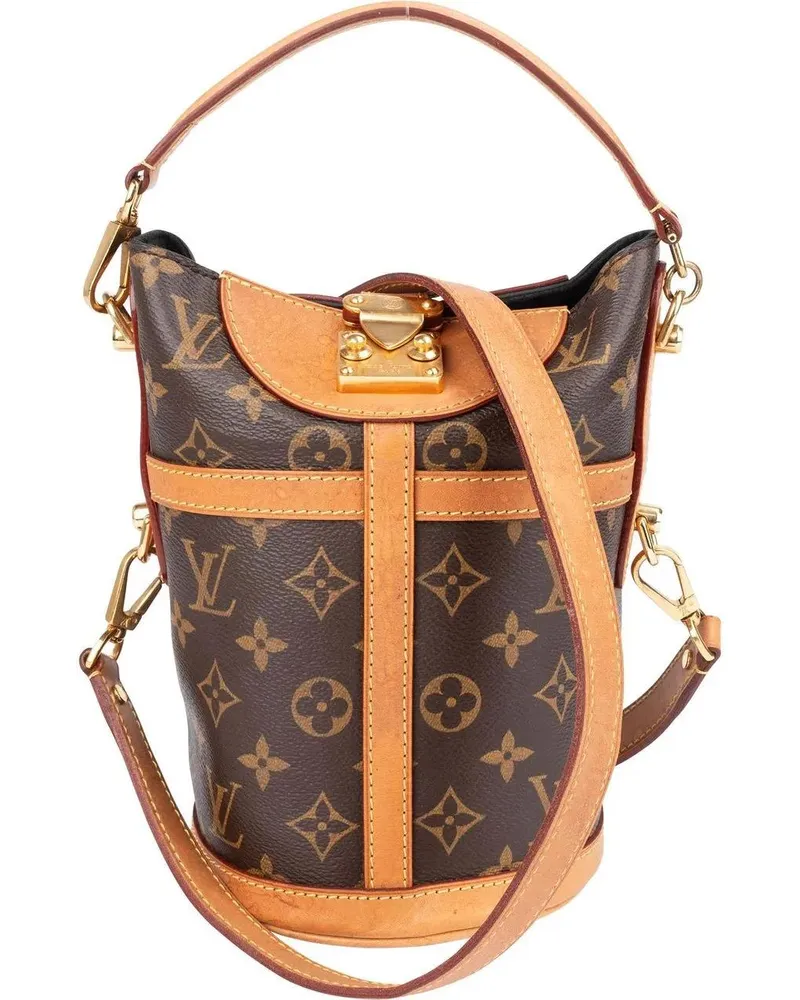 Louis Vuitton Crossbody Bags  Canvas Monogram Duffle Handbag braun Braun