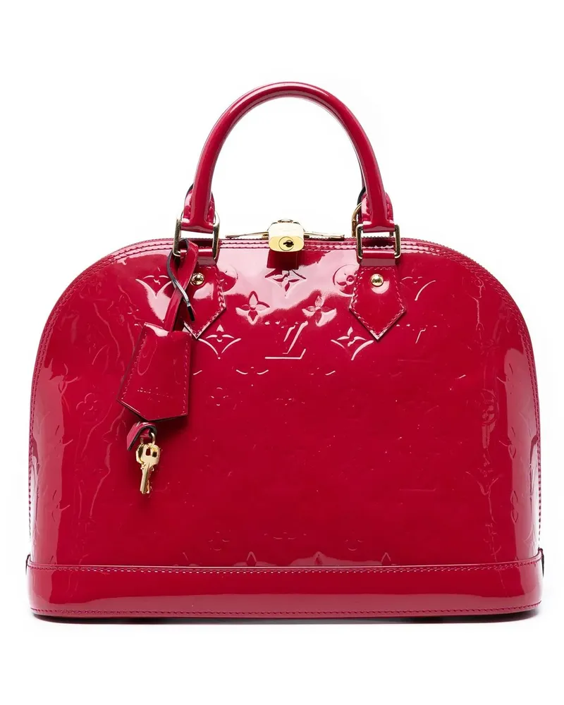 Louis Vuitton Crossbody Bags Monogram Vernis Alma PM rot Rot