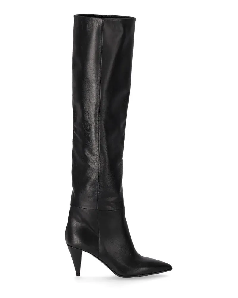 Strategia / JFK Stiefel Scout Black Heeled High Boot schwarz Schwarz