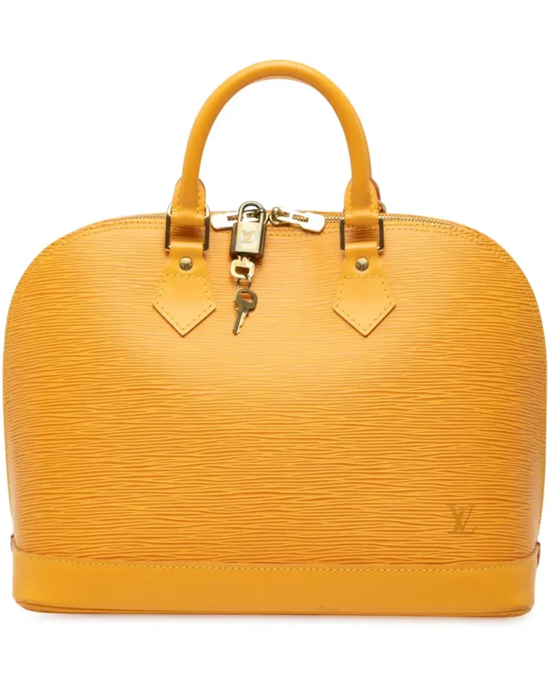 Louis Vuitton Crossbody Bags Epi Alma PM gelb Gelb