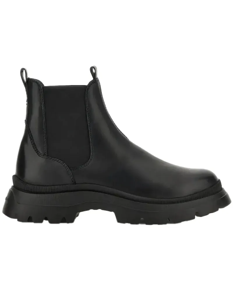 Hogan Stiefel Boots Black schwarz Schwarz