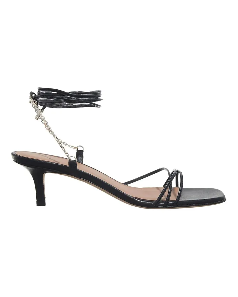 HUGO BOSS Sandaletten mit Absatz Charlize San50 schwarz Schwarz