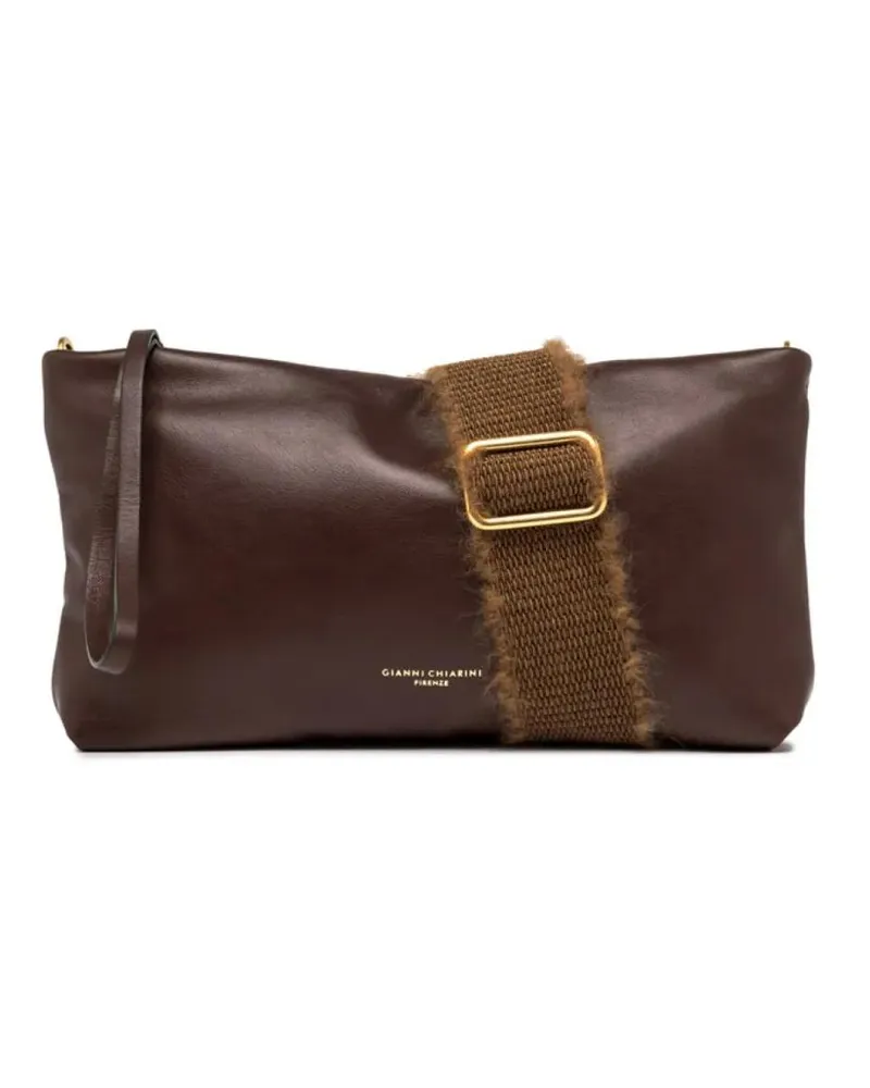 Gianni Chiarini Crossbody Bags Nina Handbag Model In Dark Brown Nappa braun Braun
