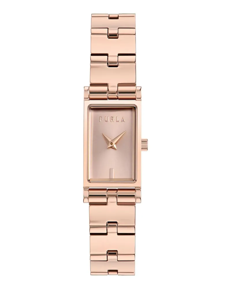 Furla Uhr Quarz-Analoguhr  Baguette New pink Rosa