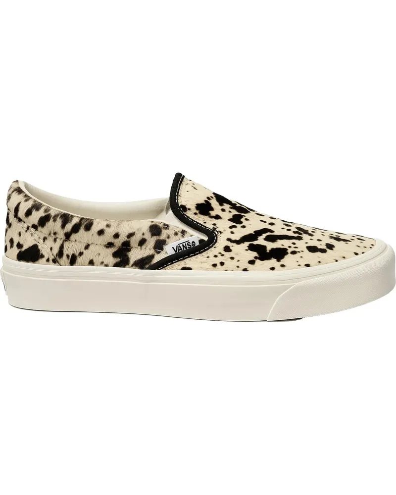 Vans Low-Top Sneaker LX CLASSIC SLIP-ON 98 PONYHAIR BLACK/WHITE bunt Bunt