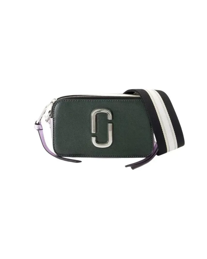 Marc Jacobs Hobo Bags The Snapshot Crossbody - Leather - Green grün Grün