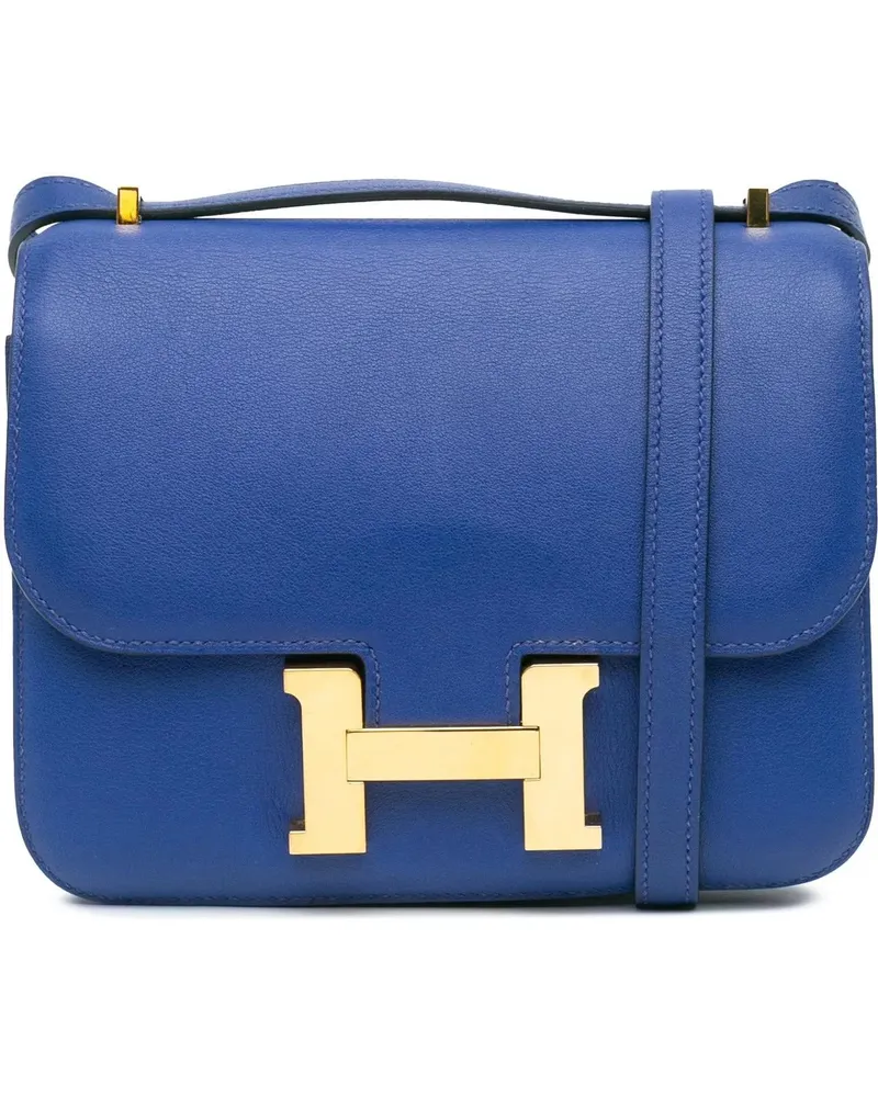 Hermès Hobo Bags 2017 Mini Swift Constance 18 blau Blau