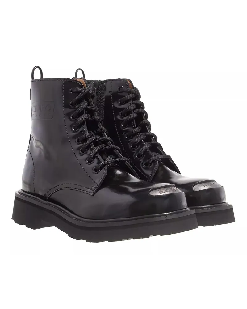 Kenzo Stiefel & Boots smile Lace-Up Boots schwarz Schwarz