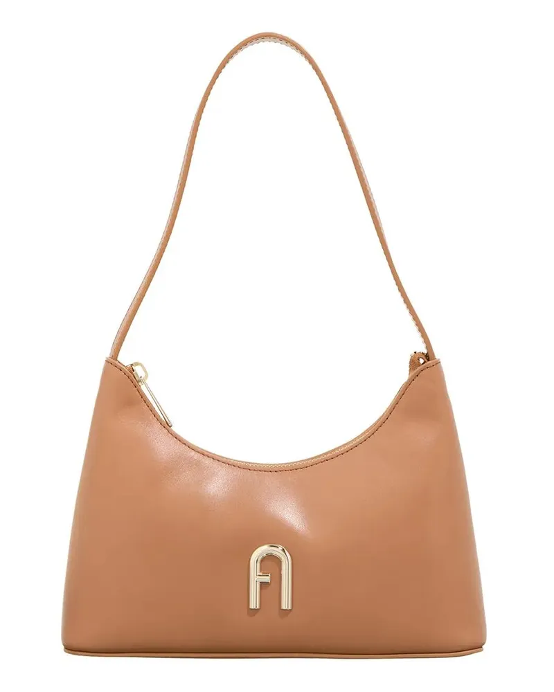 Furla Hobo Bags  Diamante Mini Shoulder Bag braun Braun