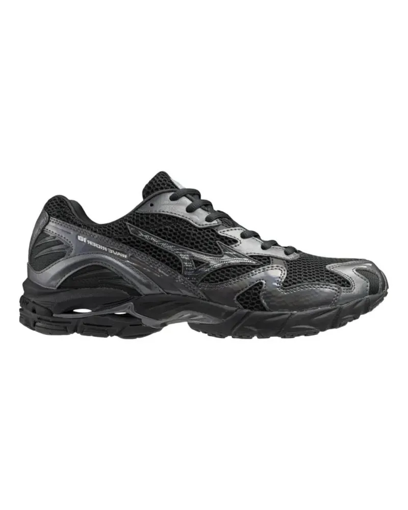Mizuno Low-Top Sneaker Wave Rider 10 Sport Sneakers schwarz Schwarz
