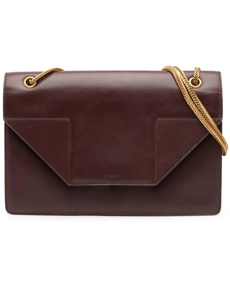 Saint Laurent Hobo Bags Medium Leather Betty Crossbody rot Rot