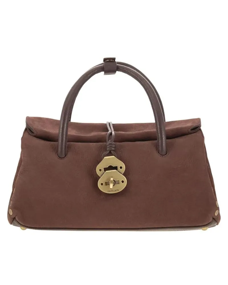 Zanellato Hobo Bags Dotta Jones - Supersoft Nubuck Bag S grau Grau