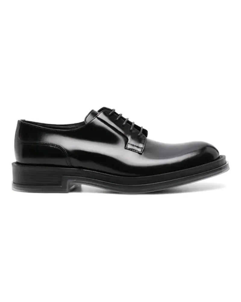 Alexander McQueen Loafer Lace-Up Derbies schwarz Schwarz