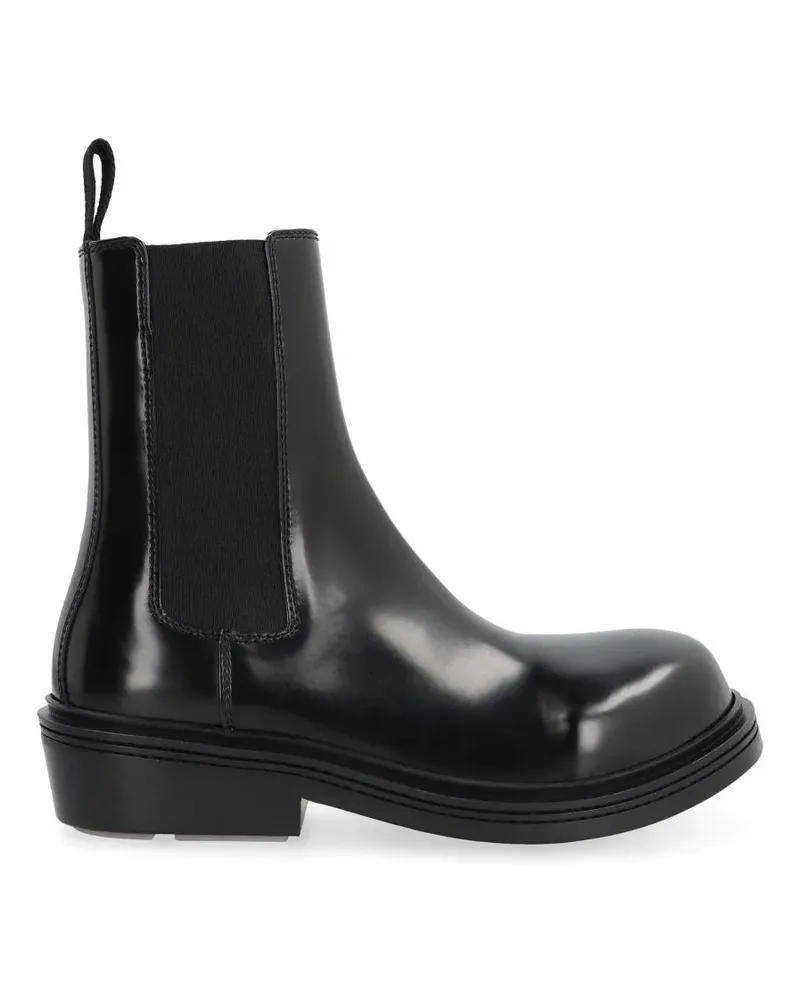 Bottega Veneta Stiefel Fireman Ankle Boots schwarz Schwarz