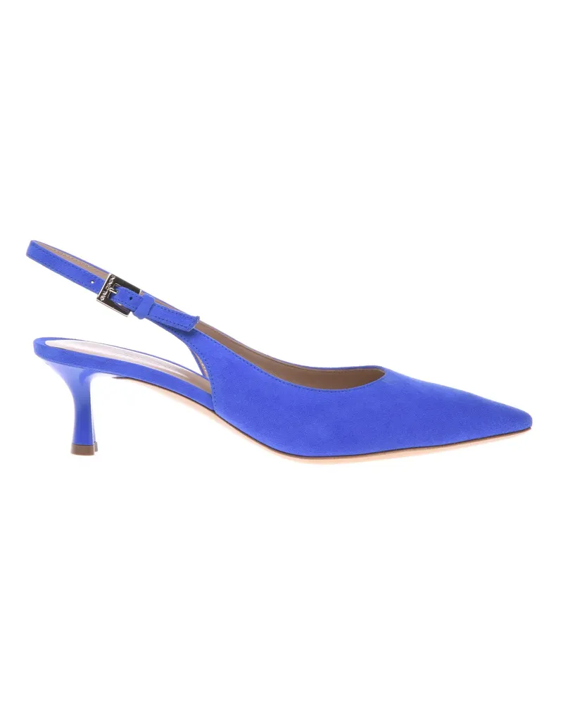 Baldinini Hohe Schuhe RIEMCHENPUMPS  blau Blau