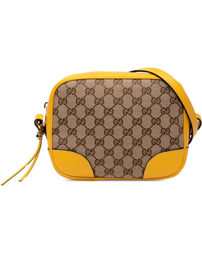 Gucci Hobo Bags GG Canvas Bree Crossbody braun Braun