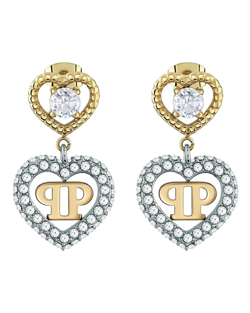 Philipp Plein Ohrringe Ohrringe Plein Rocked Heart gold Gold