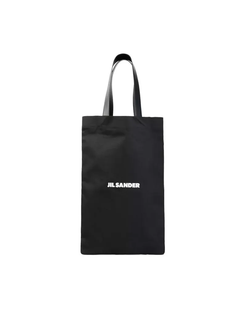 Jil Sander Shopper & Totes Book Tote In Black schwarz Schwarz