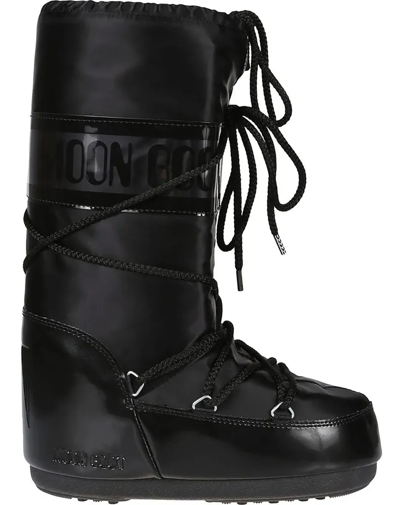 Moon Boot Stiefel Icon Glance Boots Black schwarz Schwarz