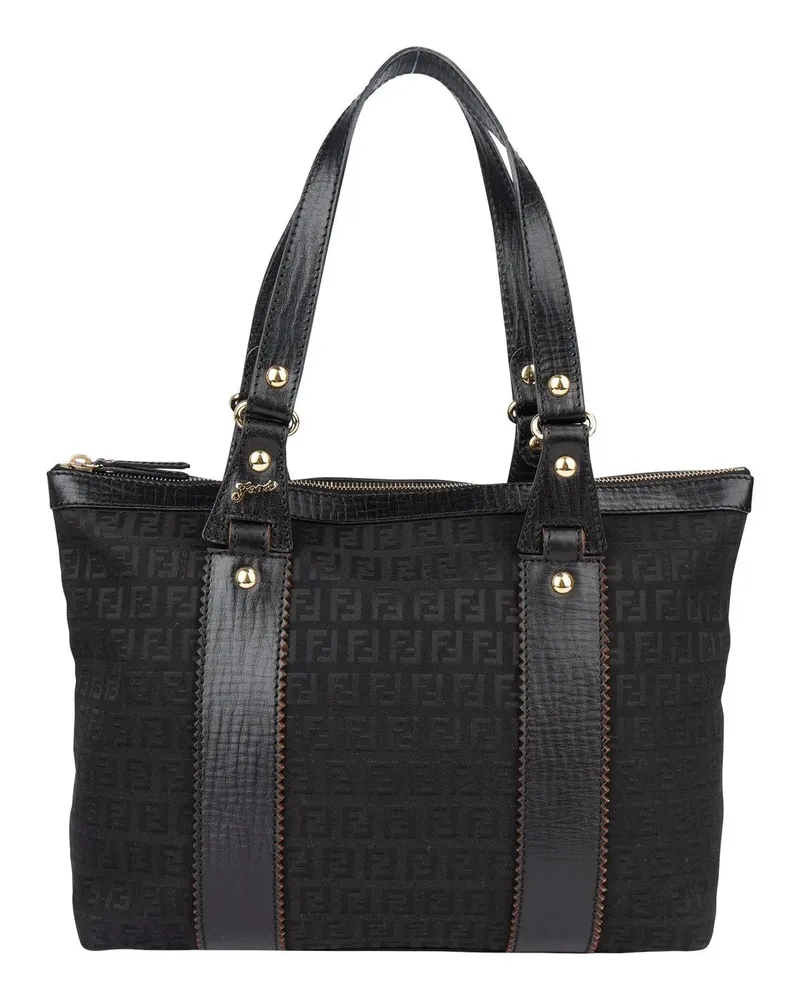 Fendi Crossbody Bags  FF Monogram Zucchino Handbag bunt Bunt