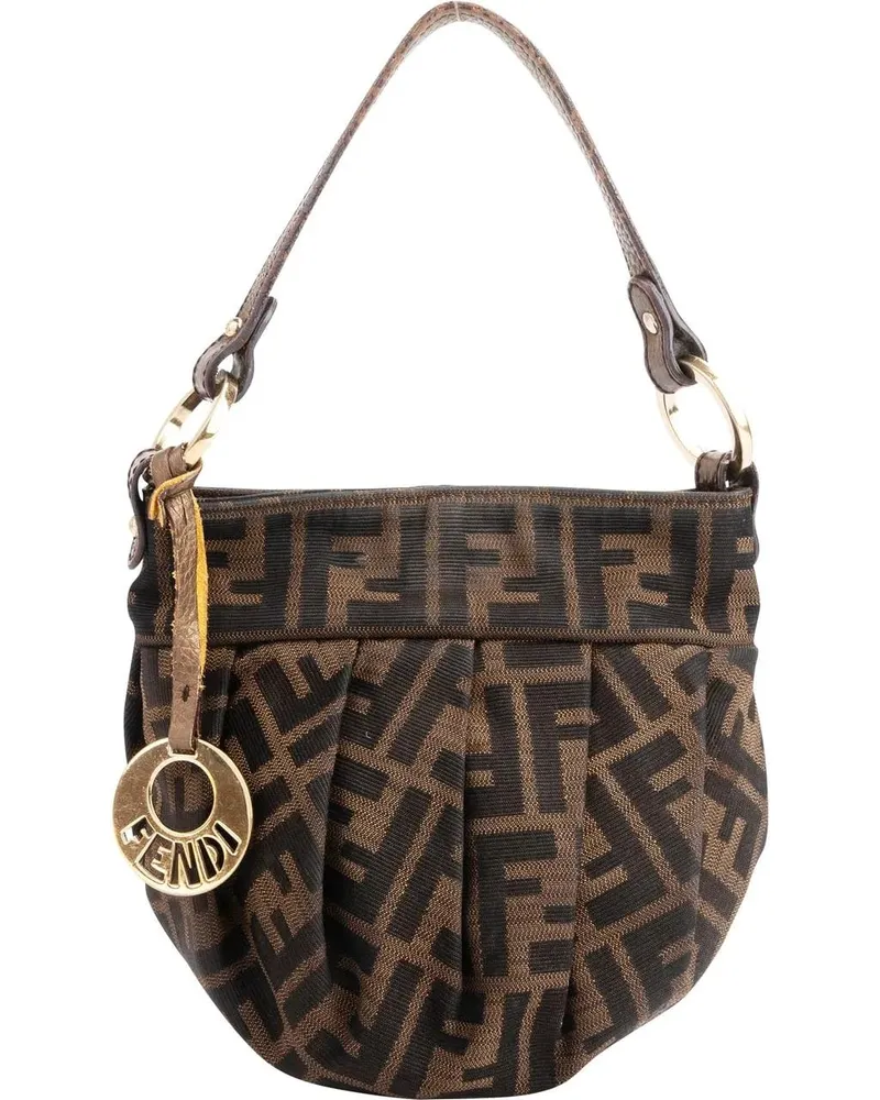 Fendi Crossbody Bags  FF Monogram Zucca Handbag bunt Bunt