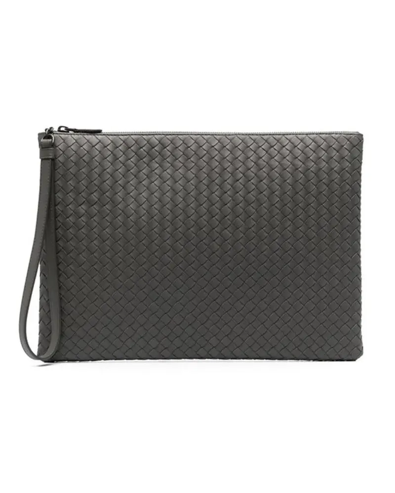 Bottega Veneta Crossbody Bags Intrecciato Document Case braun Braun