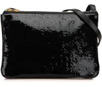 Hobo Bags Small Sequin Trio Crossbody schwarz