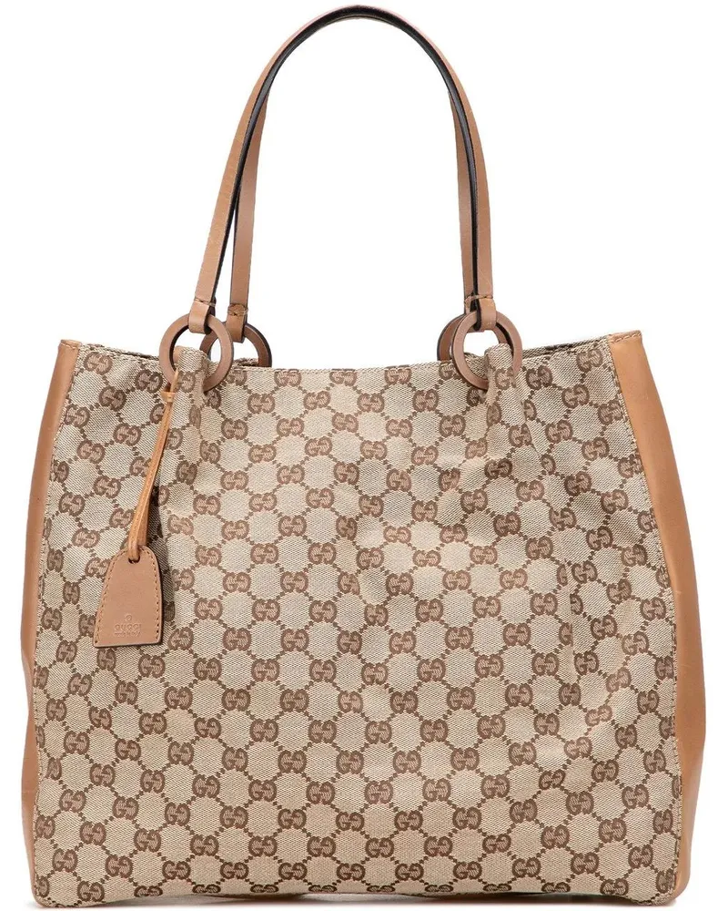 Gucci Shopper GG Canvas Tote braun Braun