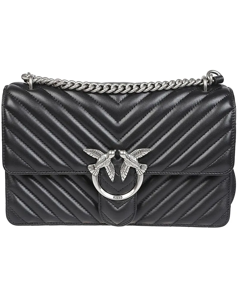 Pinko Crossbody Bags Love One Classic Dc Bag Black schwarz Schwarz