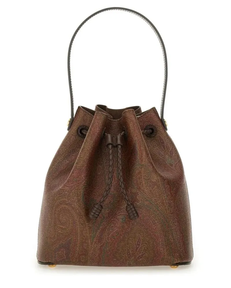 Etro Beuteltaschen "Arnica" Small Bucket Bag braun Braun