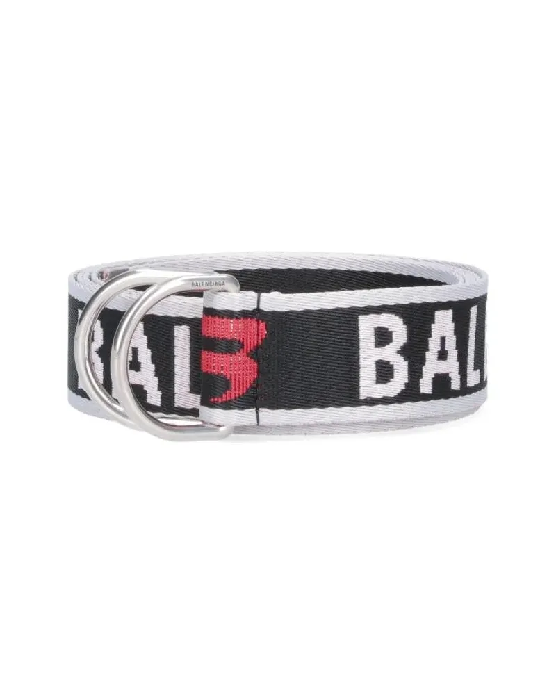 Balenciaga Gürtel "D Ring" Belt Black schwarz Schwarz
