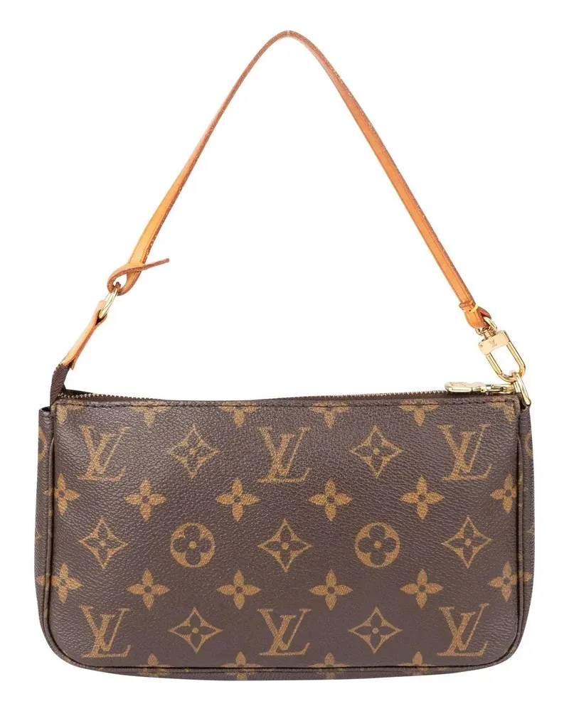 Louis Vuitton Crossbody Bags  Canvas Monogram Pochette Accessoire braun Braun