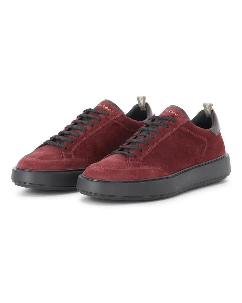 Officine Creative Italia Low-Top Sneaker Sneaker Sequel aus Veloursleder rot Rot