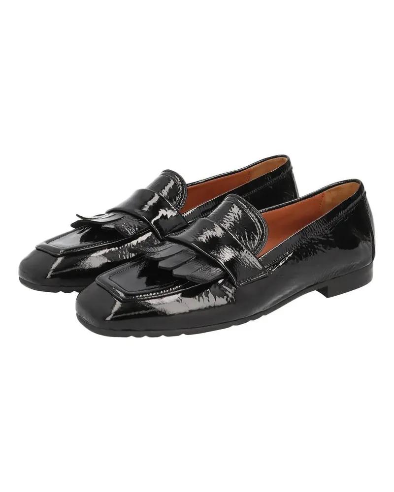 Thea Mika Slipper & Pantoletten Mokassins schwarz Schwarz