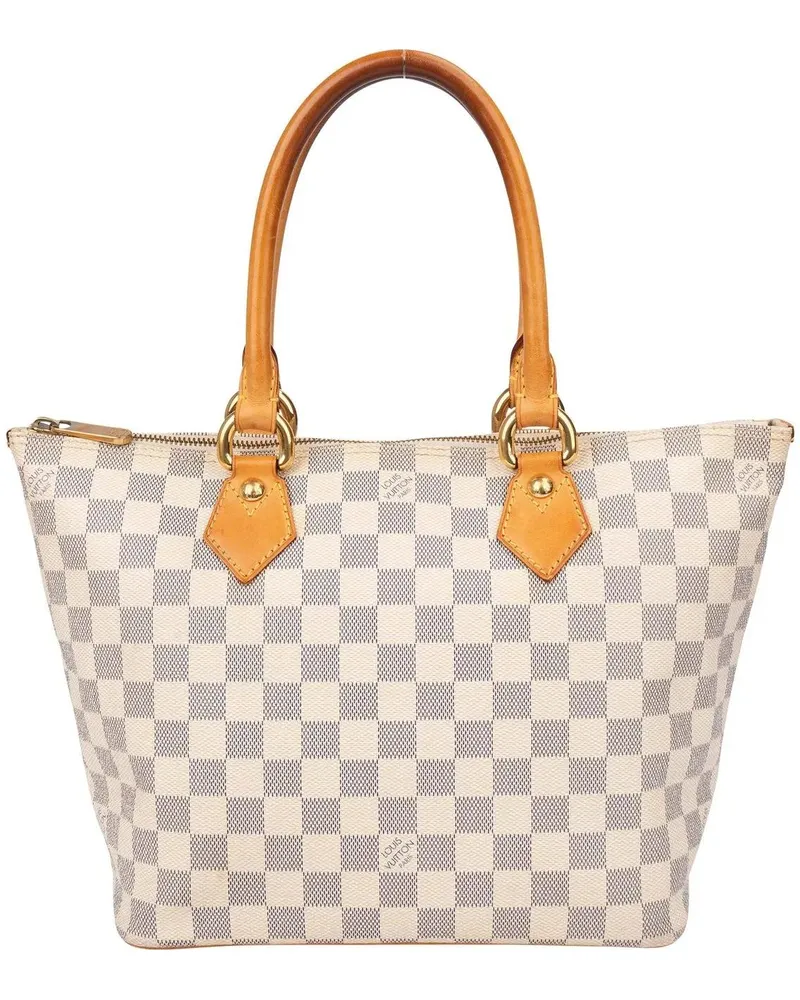 Louis Vuitton Crossbody Bags  Damier Azur Monogram Saleya PM Handb weiß Weiß