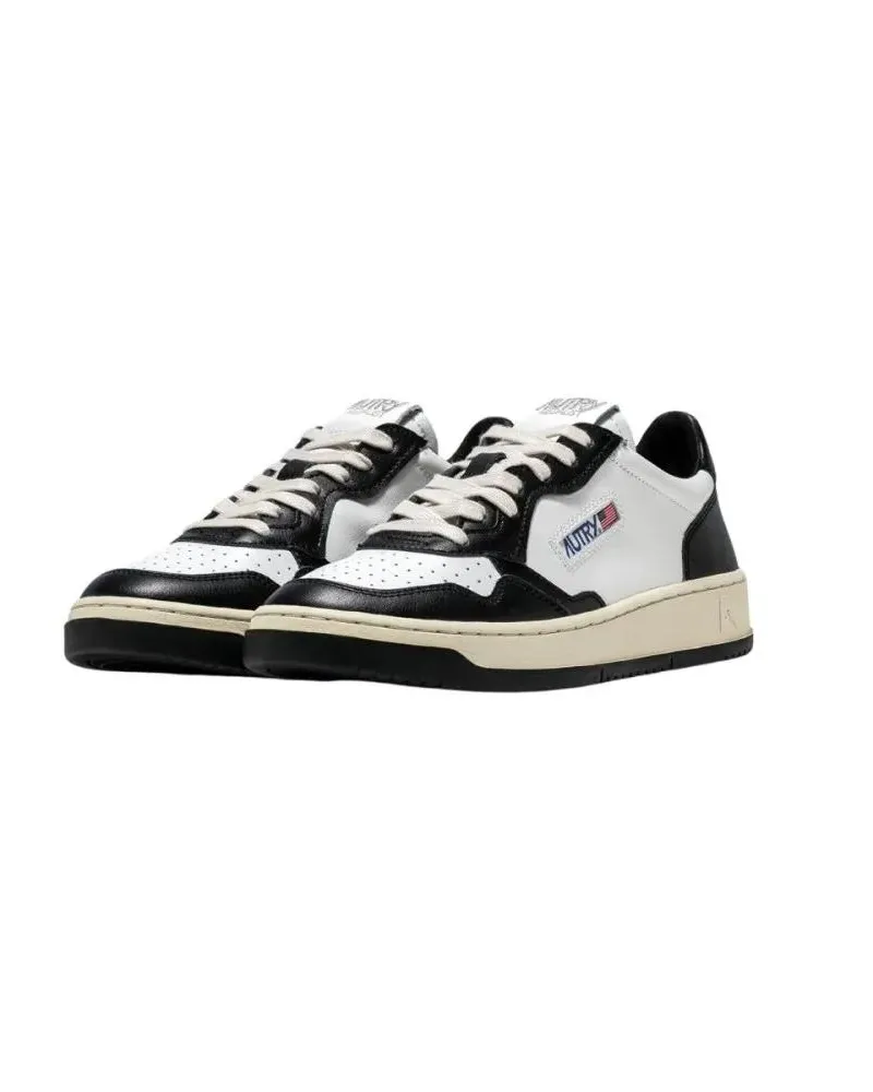 AUTRY Low-Top Sneaker Bicolor Low Sneakers With Padded Collar And Cushio schwarz Schwarz