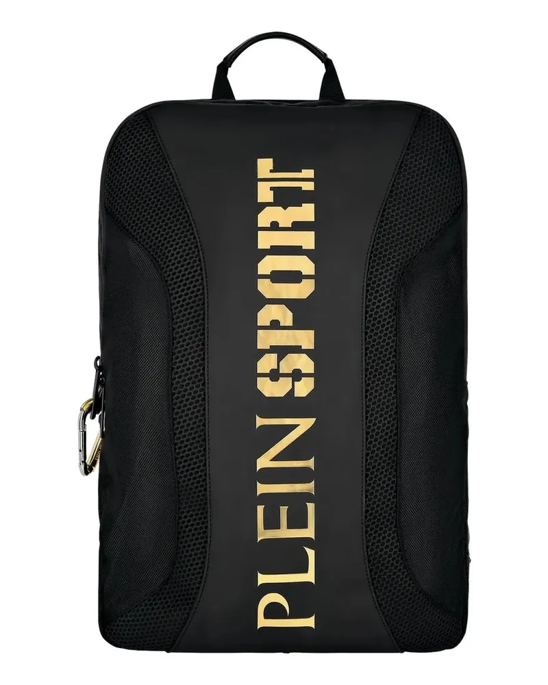 Philipp Plein Rucksäcke Rucksack Sports Logo schwarz Schwarz