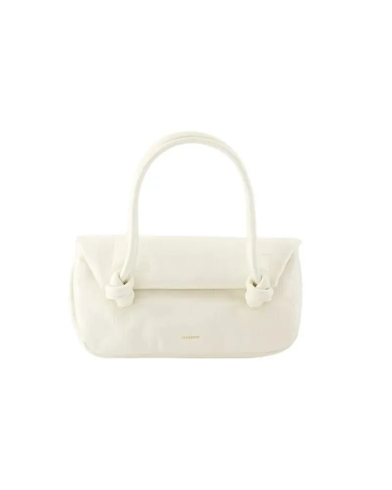 Jil Sander Hobo Bags Knot Sm Shoulder Bag - Leather - Beige beige Beige